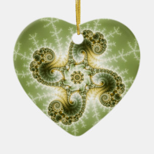Curious Tentacles - Fraktal Art Keramik Ornament