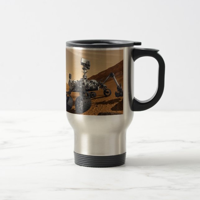 Curiousity Mars-Vagabund, planetarischer Reisebecher (Rechts)