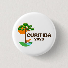 Curitiba Brazil 2026 International Convention Pin Button