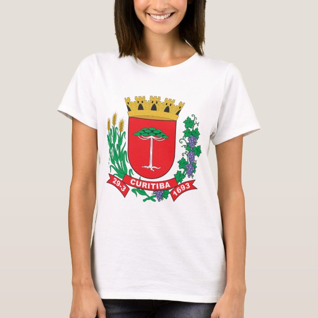 Curitiba Wappen T-Shirt (Vorderseite)