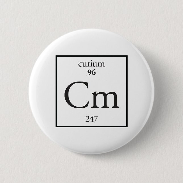 Curium Button (Vorderseite)