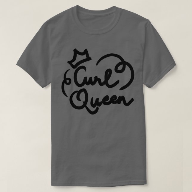 Curl Queen T-Shirt (Design vorne)