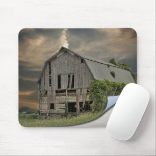 Curled Barn Foto Mousepad