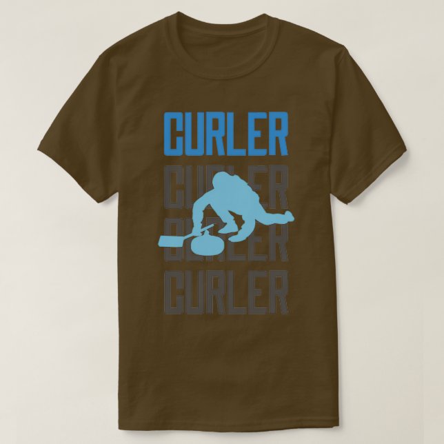 Curler 1 T-Shirt (Design vorne)