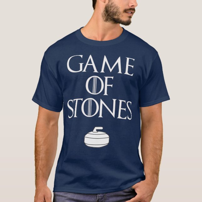 Curler Game of Stones Curling T-Shirt (Vorderseite)