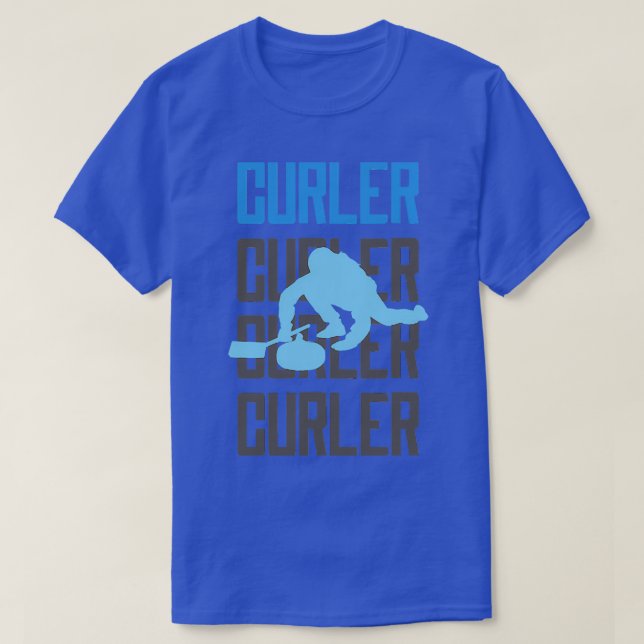 Curler T-Shirt (Design vorne)