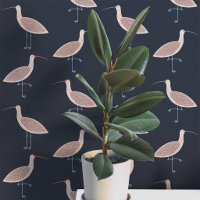 Curlew Bird Coasttern Muster