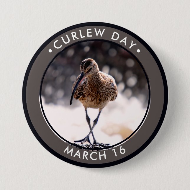 Curlew Day Button (Vorderseite)