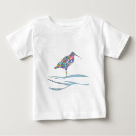Curlew - modern baby t-shirt
