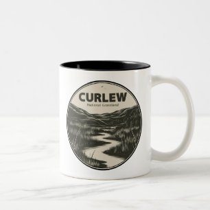 Curlew National Grassland Idaho Stream Zweifarbige Tasse