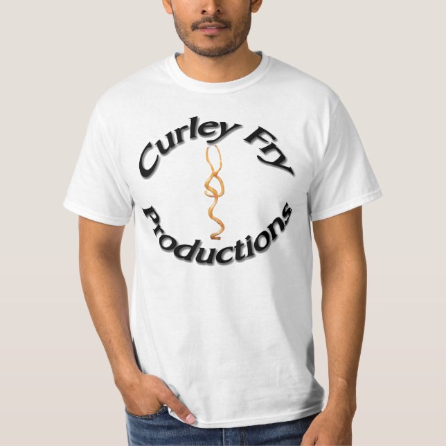 curley Fischrogenproduktionen T-Shirt (Vorderseite)