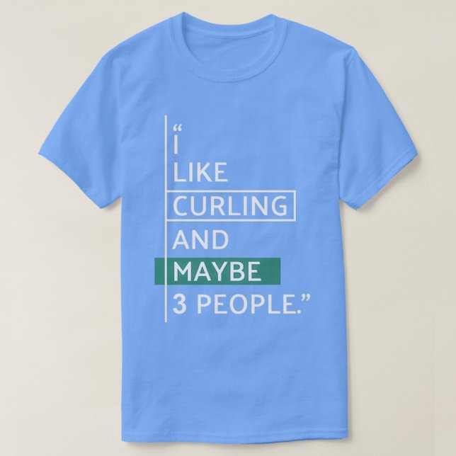 Curling 10 T-Shirt (Design vorne)