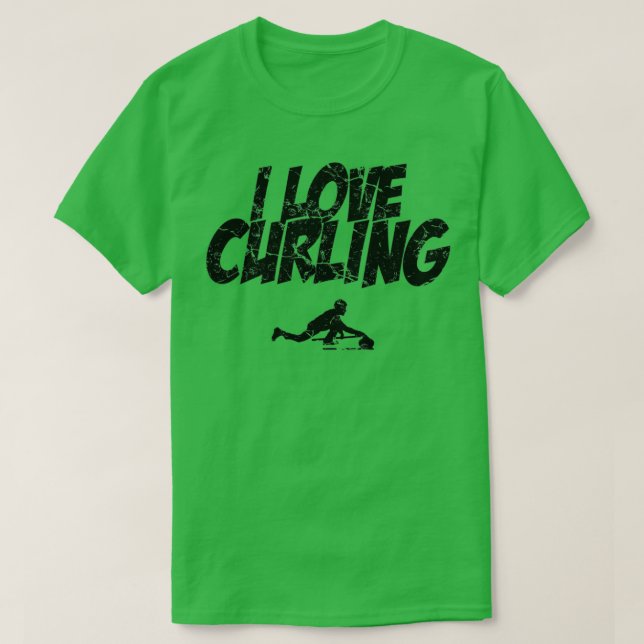 Curling 6 T-Shirt (Design vorne)