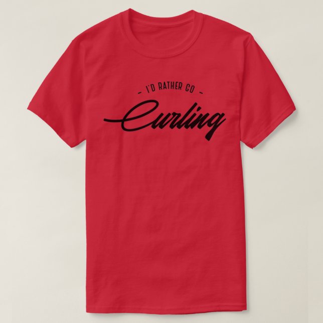 Curling Athlete Essential TShirt Classic TShirt (Design vorne)