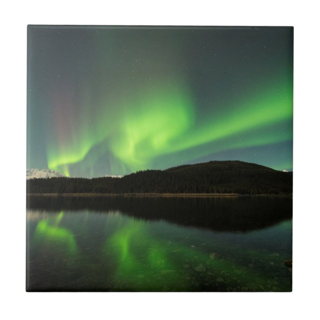 Curling Aurora Fliese (Vorderseite)