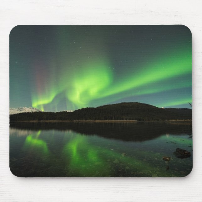 Curling Aurora Mousepad (Vorne)