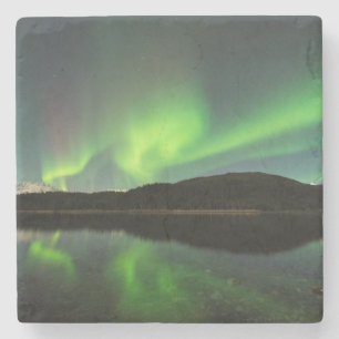 Curling Aurora Steinuntersetzer