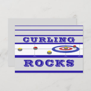 Curling Einladung