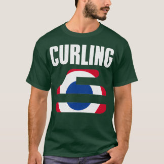 Curling-Geschenk T-Shirt