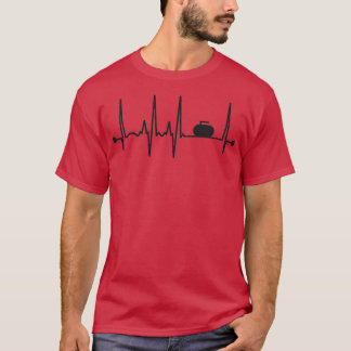 Curling Heartbeat 7 T-Shirt