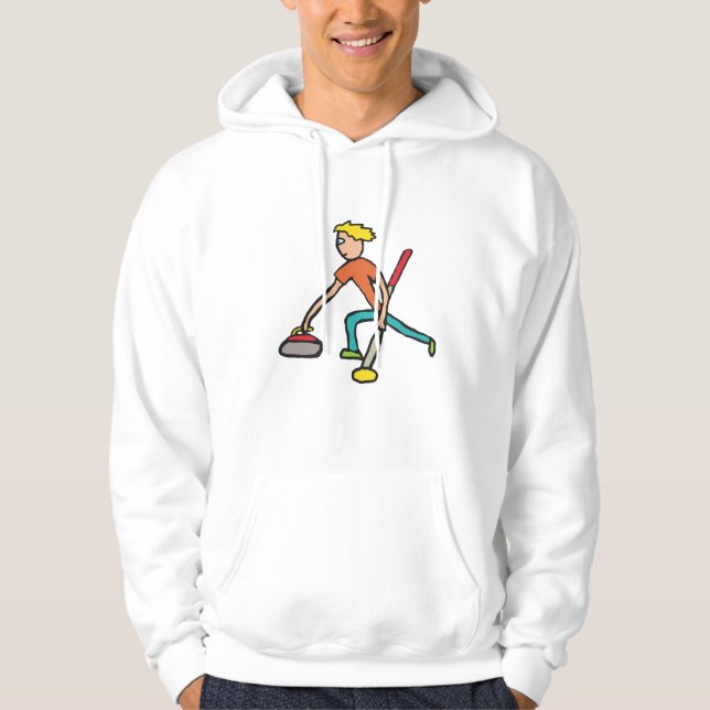 Curling Hoodie (Vorderseite)