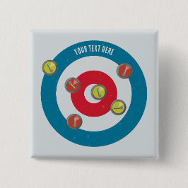 Curling House und Curling Steine oben Button