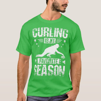 Curling ist meine Lieblingsjahreszeit T-Shirt