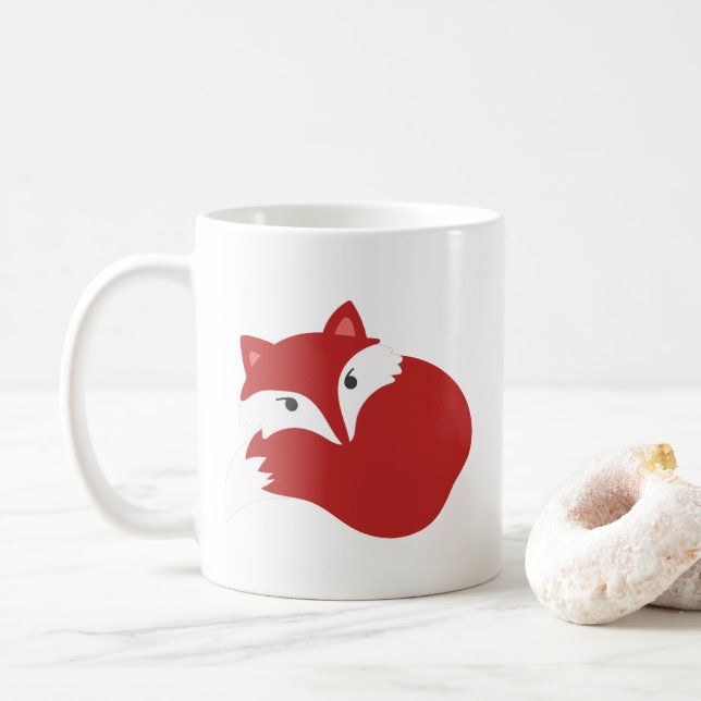 Curling Kaffeetasse (Mit Donut)