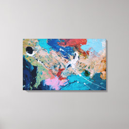 Curling Leinwanddruck