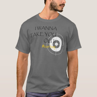 Curling Lieferwagen Line Ich will dich raus T-Shirt