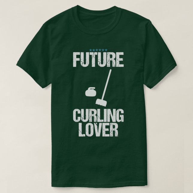 Curling Lover Funny Design für Geschenk 5 T-Shirt (Design vorne)