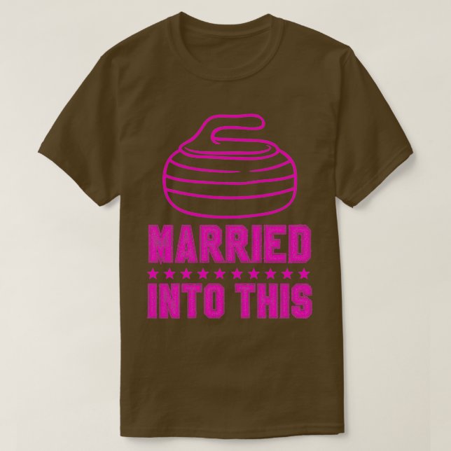 Curling Mama Pinky T-Shirt (Design vorne)