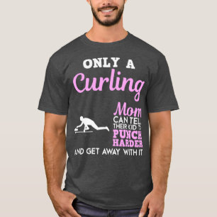 Curling-Mama Witziges Design für Geschenk 4 T-Shirt