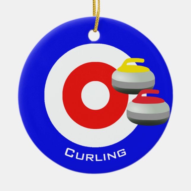 Curling Ornament (Vorne)