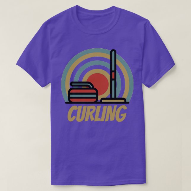 Curling Peking 2022 Winter-Olympia T-Shirt (Design vorne)