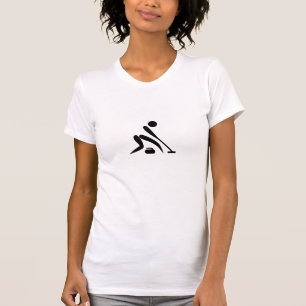 Curling Piktogramm T-Shirt