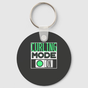 Curling Schlüsselanhänger