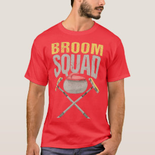 Curling Spieler Team Winter Ice Funny Curler Fan T-Shirt