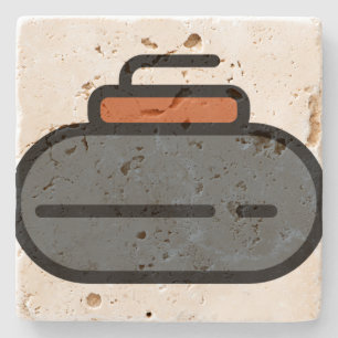 Curling Steinuntersetzer