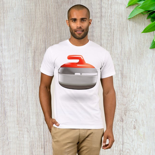 Curling Stone Mens T - Shirt (Von Creator hochgeladen)
