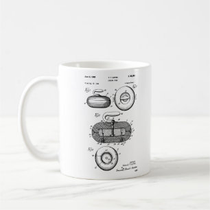 Curling Stone Patent Kaffeetasse