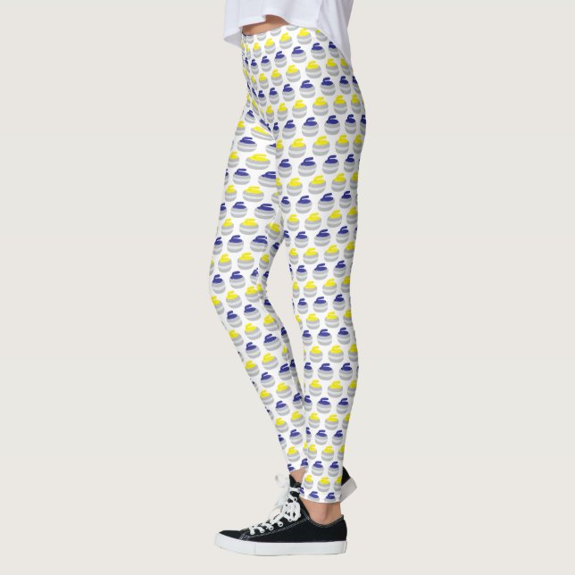 Curling Stones Ice Sport Leggings (Links)