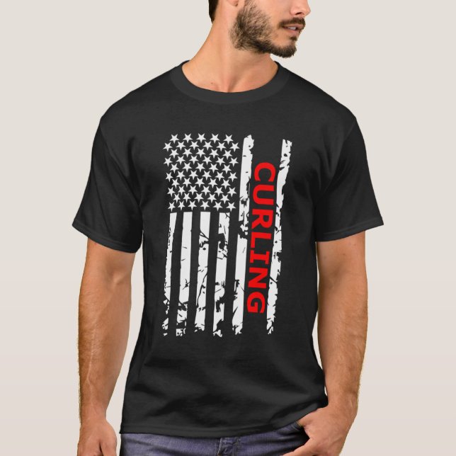 Curling T-Shirt (Vorderseite)