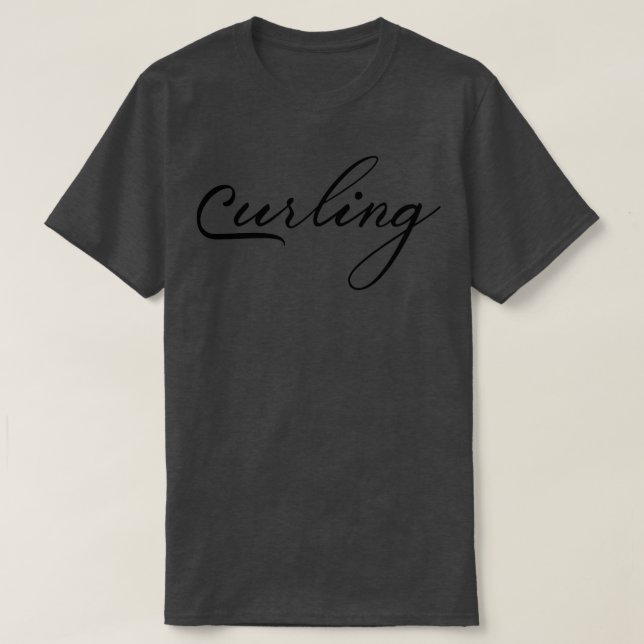 Curling Team 3 T-Shirt (Design vorne)