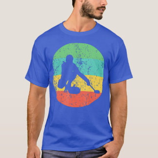 Curling Vintage Retro Curler T-Shirt