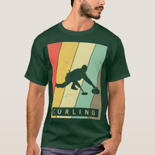 Curling Vintage Retro Sport 2 T-Shirt
