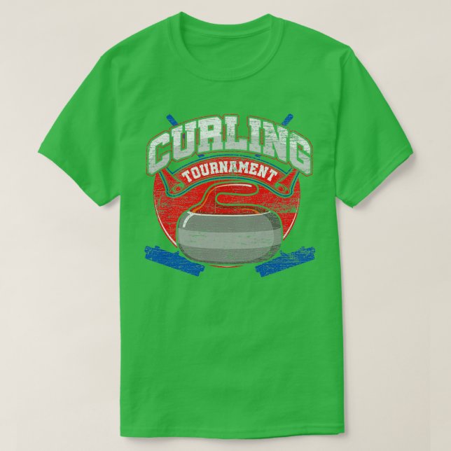 Curling Wintersport 3 T-Shirt (Design vorne)