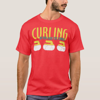 Curling-Wintersportgeschenk Idee 2 T-Shirt