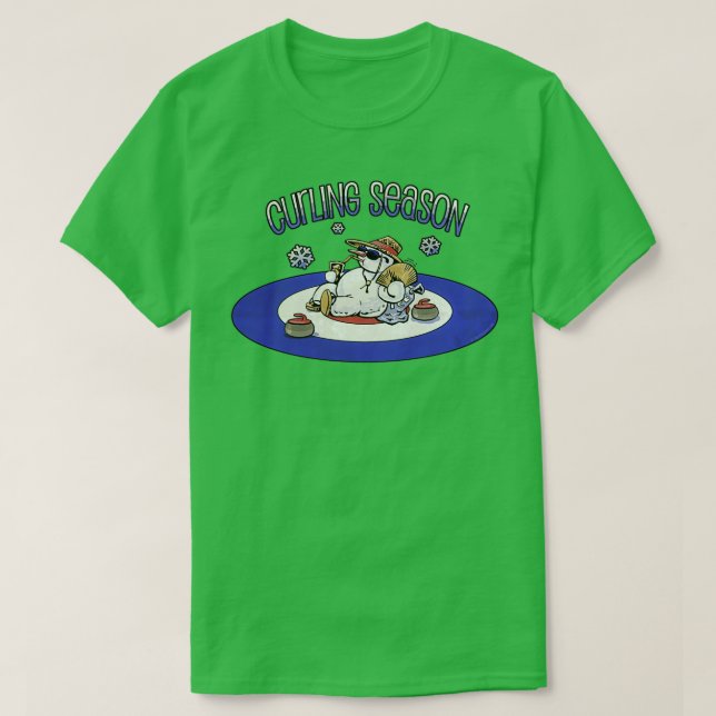 Curlingsaison T-Shirt (Design vorne)