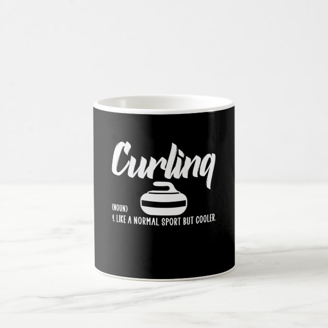 Curlingsport Kaffeetasse (Mittel)